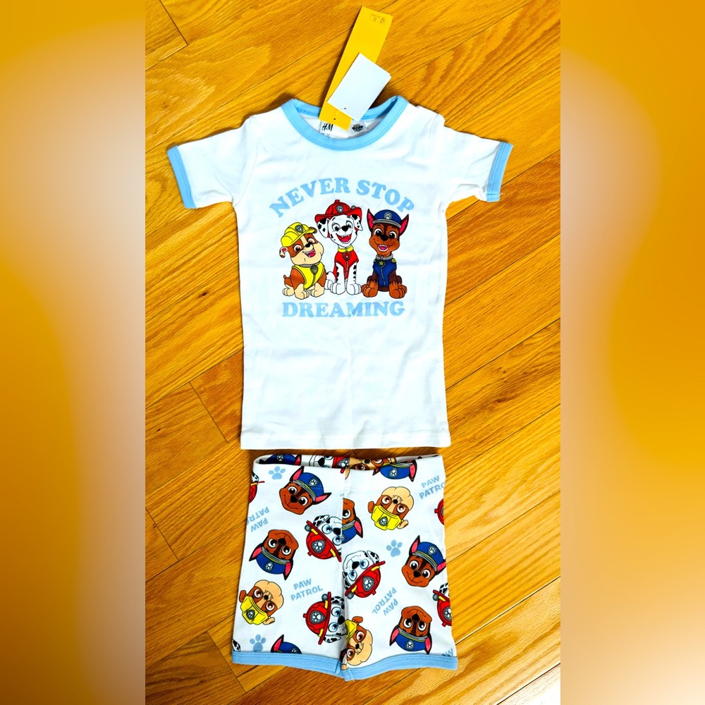 Brand new H&M kids Paw Patrol PJs size 5T